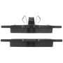 CENTRIC PARTS 104.09390 Posi Quiet Semi-Metallic Brake Pads with Hardware