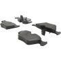 CENTRIC PARTS 104.09470 Posi Quiet Semi-Metallic Brake Pads with Hardware