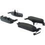CENTRIC PARTS 104.09630 Posi Quiet Semi-Metallic Brake Pads with Hardware