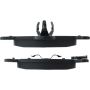 CENTRIC PARTS 104.09630 Posi Quiet Semi-Metallic Brake Pads with Hardware