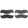 CENTRIC PARTS 104.09650 Posi Quiet Semi-Metallic Brake Pads with Hardware