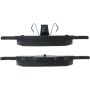CENTRIC PARTS 104.09700 Posi Quiet Semi-Metallic Brake Pads with Hardware