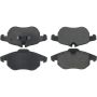CENTRIC PARTS 104.09720 Posi Quiet Semi-Metallic Brake Pads with Hardware