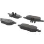 CENTRIC PARTS 104.09721 Posi Quiet Semi-Metallic Brake Pads with Hardware