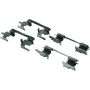 CENTRIC PARTS 104.09741 Posi Quiet Semi-Metallic Brake Pads with Hardware