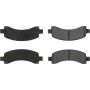 CENTRIC PARTS 104.09741 Posi Quiet Semi-Metallic Brake Pads with Hardware