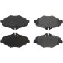 CENTRIC PARTS 104.09870 Posi Quiet Semi-Metallic Brake Pads with Hardware