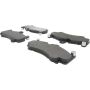 CENTRIC PARTS 104.09910 Posi Quiet Semi-Metallic Brake Pads