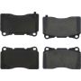CENTRIC PARTS 104.10010 Posi Quiet Semi-Metallic Brake Pads