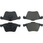 CENTRIC PARTS 104.10030 Posi Quiet Semi-Metallic Brake Pads with Hardware