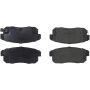 CENTRIC PARTS 104.10080 Posi Quiet Semi-Metallic Brake Pads with Hardware