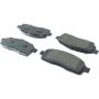CENTRIC PARTS 104.10110 Posi Quiet Semi-Metallic Brake Pads with Hardware