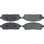 CENTRIC PARTS 104.10110 Posi Quiet Semi-Metallic Brake Pads with Hardware