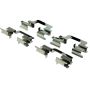 CENTRIC PARTS 104.10180 Posi Quiet Semi-Metallic Brake Pads with Hardware