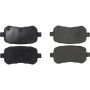 CENTRIC PARTS 104.10210 Posi Quiet Semi-Metallic Brake Pads with Hardware