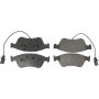 CENTRIC PARTS 104.10240 Posi Quiet Semi-Metallic Brake Pads with Hardware