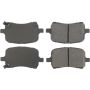 CENTRIC PARTS 104.10280 Posi Quiet Semi-Metallic Brake Pads with Hardware