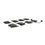 CENTRIC PARTS 104.10290 Posi Quiet Semi-Metallic Brake Pads with Hardware