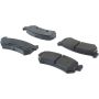 CENTRIC PARTS 104.10360 Posi Quiet Semi-Metallic Brake Pads with Hardware
