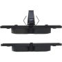 CENTRIC PARTS 104.10420 Posi Quiet Semi-Metallic Brake Pads with Hardware