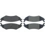 CENTRIC PARTS 104.10460 Posi Quiet Semi-Metallic Brake Pads with Hardware