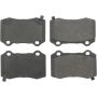 CENTRIC PARTS 104.10530 Posi Quiet Semi-Metallic Brake Pads with Hardware