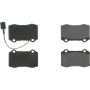 CENTRIC PARTS 104.10532 Posi Quiet Semi-Metallic Brake Pads