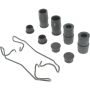 CENTRIC PARTS 104.10600 Posi Quiet Semi-Metallic Brake Pads with Hardware