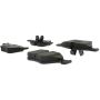 CENTRIC PARTS 104.10611 Posi Quiet Semi-Metallic Brake Pads with Hardware