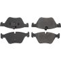 CENTRIC PARTS 104.10612 Posi Quiet Semi-Metallic Brake Pads with Hardware