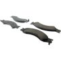CENTRIC PARTS 104.10640 Posi Quiet Semi-Metallic Brake Pads with Hardware