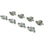 CENTRIC PARTS 104.10670 Posi Quiet Semi-Metallic Brake Pads with Hardware