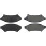 CENTRIC PARTS 104.10750 Posi Quiet Semi-Metallic Brake Pads with Hardware