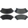 CENTRIC PARTS 104.10760 Posi Quiet Semi-Metallic Brake Pads with Hardware