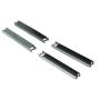 CENTRIC PARTS 104.10870 Posi Quiet Semi-Metallic Brake Pads with Hardware