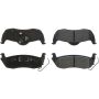 CENTRIC PARTS 104.10870 Posi Quiet Semi-Metallic Brake Pads with Hardware