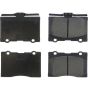 CENTRIC PARTS 104.10910 Posi Quiet Semi-Metallic Brake Pads with Hardware