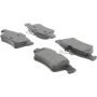 CENTRIC PARTS 104.10950 Posi Quiet Semi-Metallic Brake Pads with Hardware