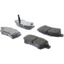 CENTRIC PARTS 104.11010 Posi Quiet Semi-Metallic Brake Pads with Hardware