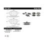 CENTRIC PARTS 104.11071 Posi Quiet Semi-Metallic Brake Pads
