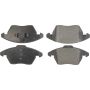 CENTRIC PARTS 104.11071 Posi Quiet Semi-Metallic Brake Pads