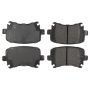 CENTRIC PARTS 104.11081 Posi Quiet Semi-Metallic Brake Pads with Hardware