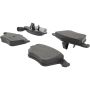 CENTRIC PARTS 104.11110 Posi Quiet Semi-Metallic Brake Pads with Hardware