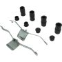 CENTRIC PARTS 104.11110 Posi Quiet Semi-Metallic Brake Pads with Hardware