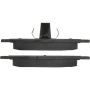 CENTRIC PARTS 104.11110 Posi Quiet Semi-Metallic Brake Pads with Hardware