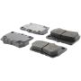 CENTRIC PARTS 104.11131 Posi Quiet Semi-Metallic Brake Pads with Hardware