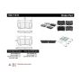 CENTRIC PARTS 104.11131 Posi Quiet Semi-Metallic Brake Pads with Hardware