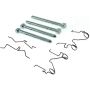 CENTRIC PARTS 104.11131 Posi Quiet Semi-Metallic Brake Pads with Hardware