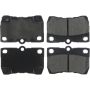 CENTRIC PARTS 104.11131 Posi Quiet Semi-Metallic Brake Pads with Hardware