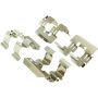 CENTRIC PARTS 104.11140 Posi Quiet Semi-Metallic Brake Pads with Hardware